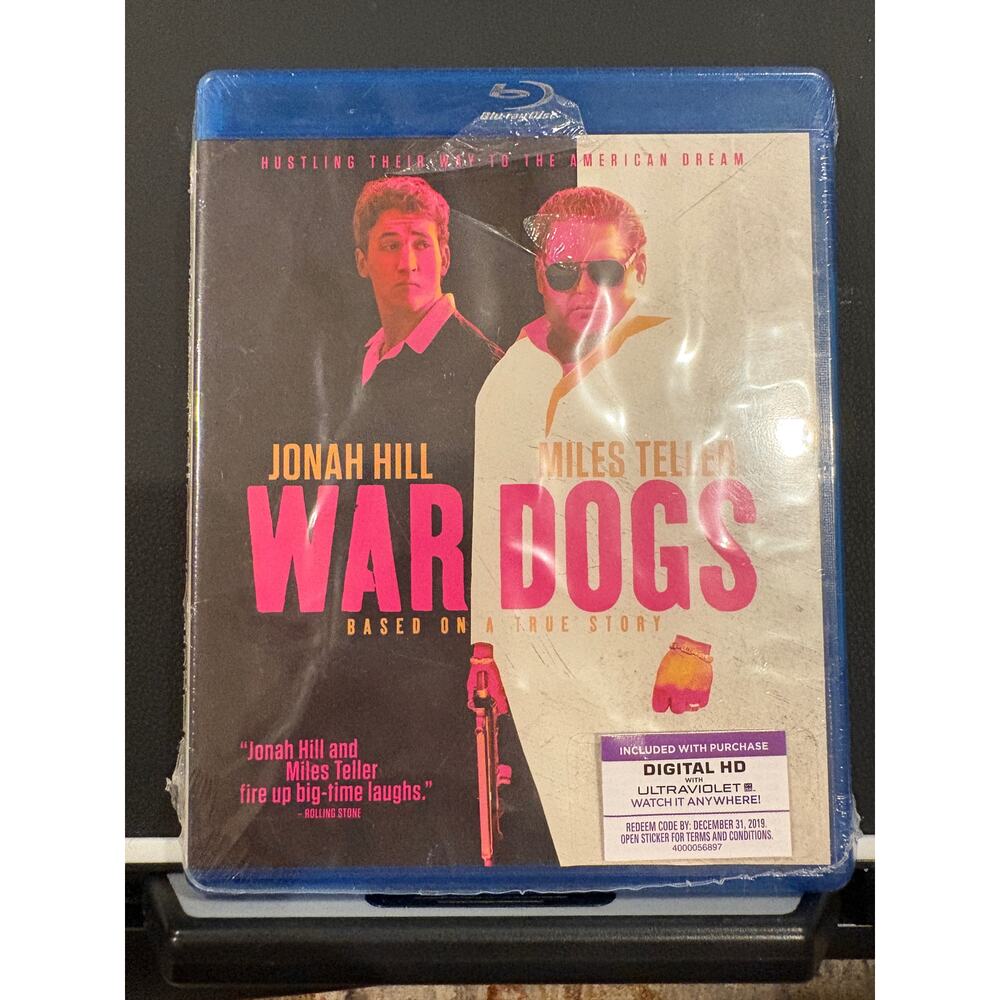 War Dogs Blu-ray 2016 Jonah Hill Miles Teller True Story Comedy Drama